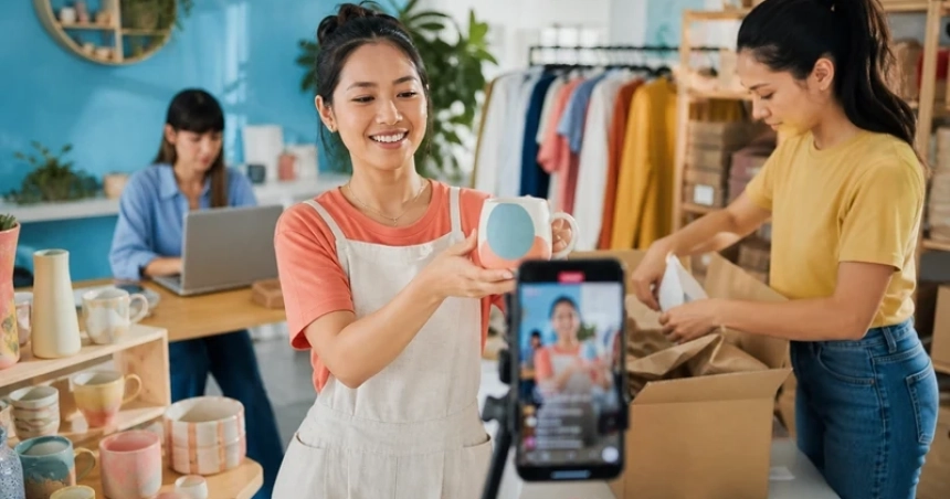 From Social Media to Online Store